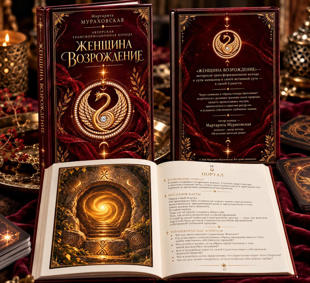 Книга с толкованием карт